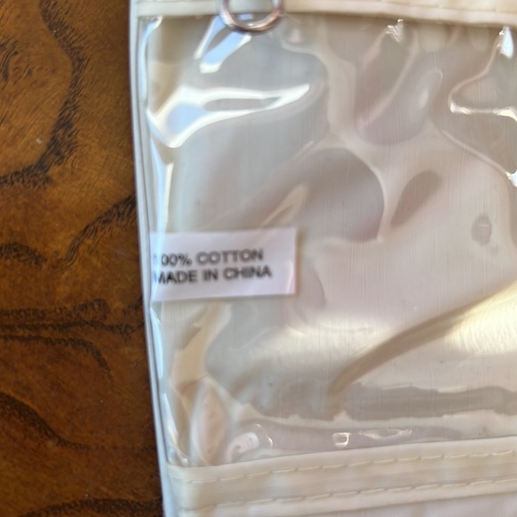 Hanging Cosmetic Travel Bag 100% Cotton NWOT - Picture 8 of 8